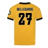 Wolves Jean-Ricner Bellegarde #27 Hjemmedrakt 2025-26 Kortermet